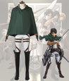 Attack On Titan Shingeki No Kyojin Eren Yeager Battle Uniform Cosplay Costume