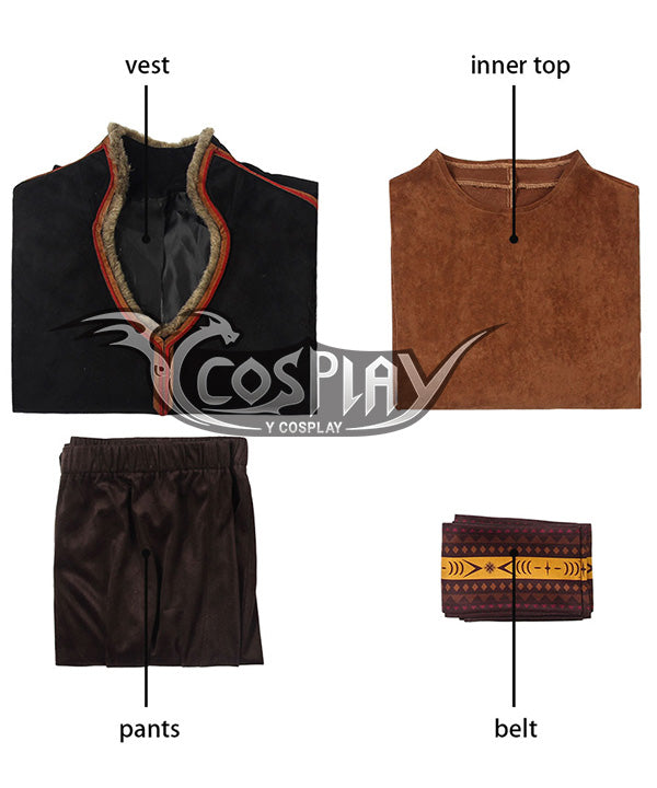 Disney Frozen 2 Kristoff Cosplay Costume