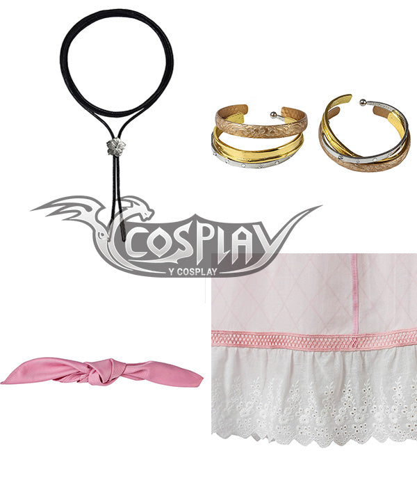 Final Fantasy VII Remake FF7 Aerith Gainsborough Cosplay Costume