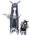 Danganronpa 2: Goodbye Despair Ibuki Mioda Black White Cosplay Wig - Wig + Horn