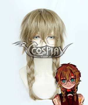 Jibaku Shounen Hanako-Kun Toilet-bound Hanako-kun Shijima Mei Brown Cosplay Wig