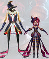 League Of Legends LOL Bewitching Janna Skin Halloween Cosplay Costume