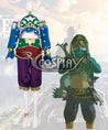 The Legend of Zelda: Breath of the Wild Female Zelda Link Gerudo Outfit Cosplay Costume