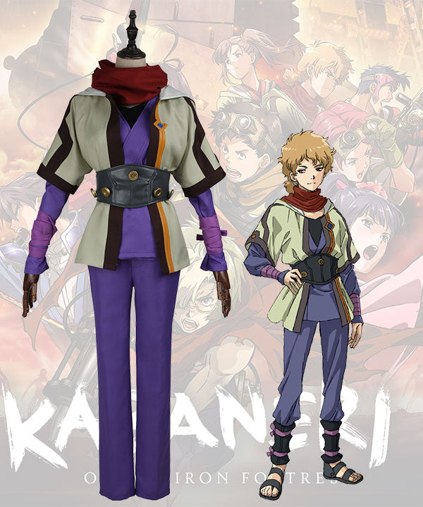 Kabaneri Of The Iron Fortress Sukari Cosplay Costume