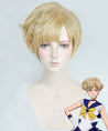 Sailor Moon Haruka Tenou Golden Cosplay Wig