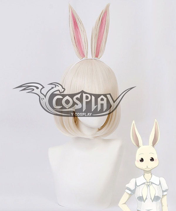 Beastars Haru Light Golden Cosplay Wig