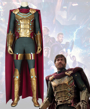 Marvel 2019 Spider-Man: Far From Home Mysterio Quentin Beck SpiderMan Cosplay Costume