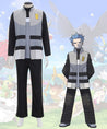 Pokemon Galactic Boss Cyrus Cosplay Costume