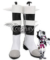 Pokemon Pok¨¦mon Sword And Shield Piers Black Grey Shoes Cosplay Boots