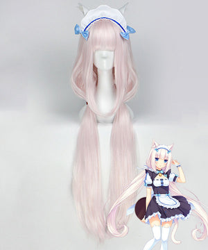 Nekopara Vanilla Light Pink Cosplay Wig