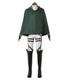 Attack On Titan Shingeki No Kyojin Eren Yeager Battle Uniform Cosplay Costume
