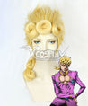 JoJo's Bizarre Adventure: Vento Aureo Golden Wind Giorno Giovanna Golden Cosplay Wig