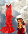 Final Fantasy VII Remake FF7 Aerith Gainsborough Red Cosplay Costume
