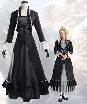 Final Fantasy VII Remake Cloud Strife Girl Cosplay Costume