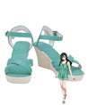 Final Fantasy VII Remake FF7 Tifa Lockhart Young Green Cosplay Shoes