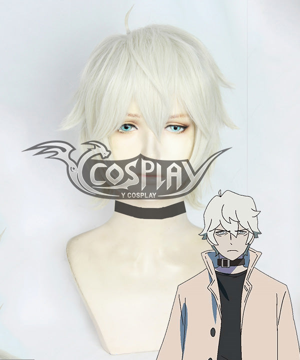BNA Brand New Animal Shirou Ogami White Cosplay Wig