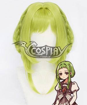 Jibaku Shounen Hanako-Kun Nanamine Sakura Green Cosplay Wig