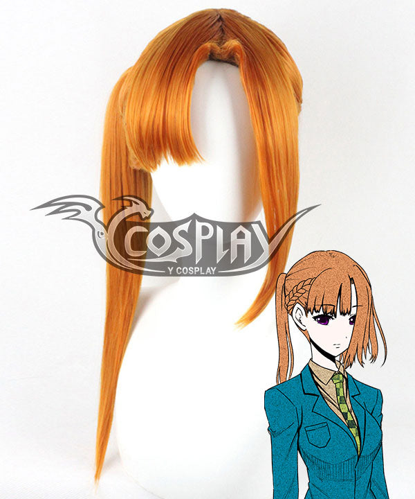 Kimi Ga Shine Your Turn To Die Sara Chidouin Orange Cosplay Wig