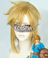 The Legend of Zelda: Breath of the Wild Link Gloden Cosplay Wig