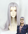 JoJo's Bizarre Adventure Vento Aureo Golden Wind Leone Abbacchio Grey Cosplay Wig
