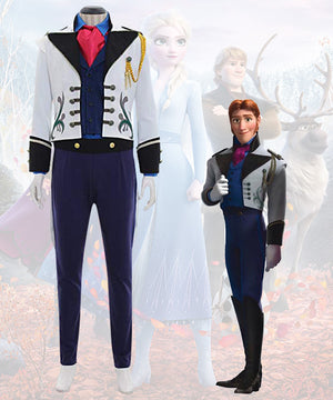 Disney Frozen Prince Hans Cosplay Costume