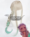 Jibaku Shounen Hanako-Kun Yashiro Nene Silver Green Cosplay Wig