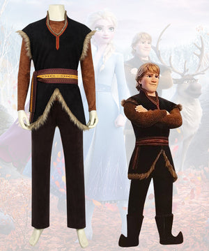 Disney Frozen 2 Kristoff Cosplay Costume