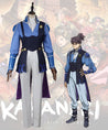 Kabaneri Of The Iron Fortress Kurusu Blue Cosplay Costume