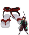 Demon Slayer: Kimetsu No Yaiba Kamado Tanjirou Red Cosplay Shoes