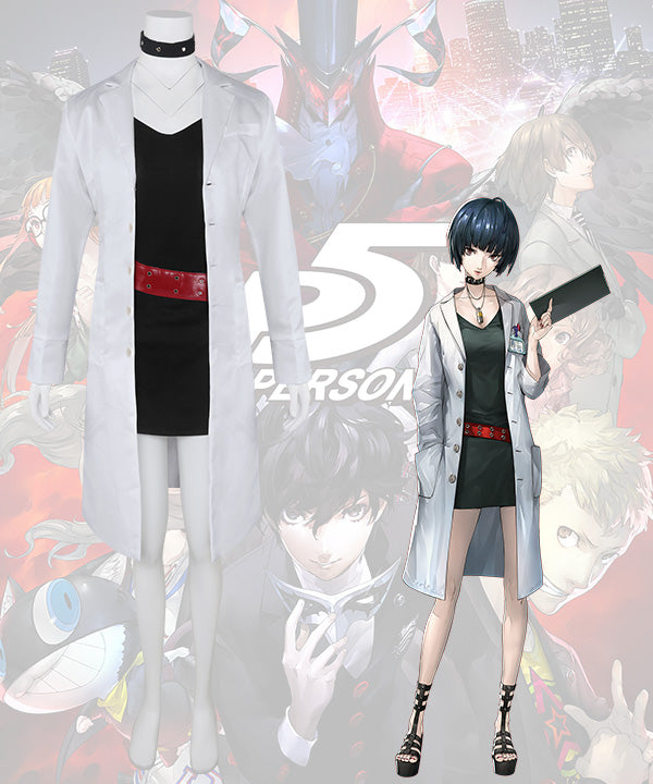 Persona 5 Tae Takemi Cosplay Costume - Not Necklace and Brand