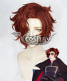 The Arcana Julian Devorak Red Brown Cosplay Wig
