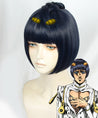 JoJo's Bizarre Adventure: Vento Aureo Golden Wind Bruno Bucciarati Black Blue Purple Cosplay Wig