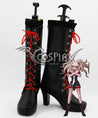 Danganronpa: Trigger Happy Havoc Junko Enoshima Black Shoes Cosplay Boots