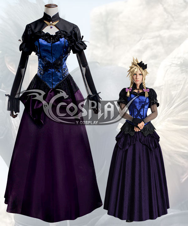 Final Fantasy VII Remake Cloud Strife Girl Ver2 Cosplay Costume