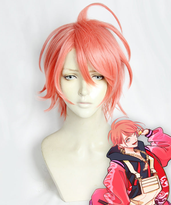 Paradox Live AKYR Reo Maruyama Pink Cosplay Wig