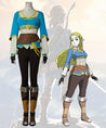 The Legend of Zelda: Breath of the Wild Princess Zelda Cosplay Costume - No Boot