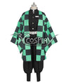 Demon Slayer: Kimetsu No Yaiba Tanjirou Kamado Animation Cosplay Costume