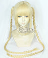 Darwin's Game Karino Shuka Golden Cosplay Wig