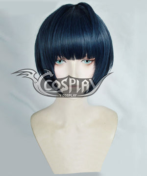 Persona 5 Tae Takemi Deep Blue Cosplay Wig