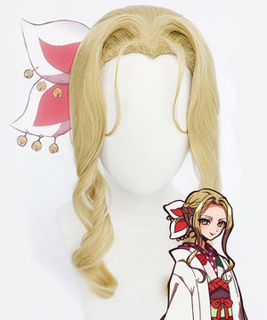 Jibaku Shounen Hanako-kun Toilet-bound Hanako-kun Yako Golden Cosplay Wig