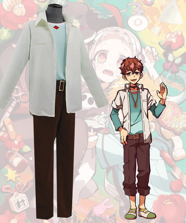 Jibaku Shounen Hanako-Kun Hinata Natsuhiko Cosplay Costume