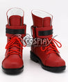 Final Fantasy VII Remake FF7 Tifa Lockhart Red Cosplay Boots