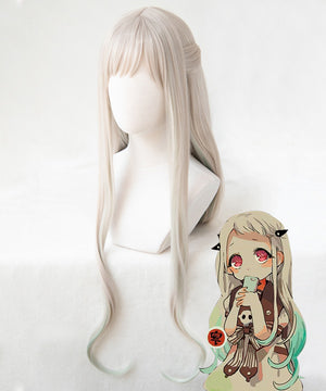 Jibaku Shounen Hanako-kun Yashiro Nene White Cosplay Wig