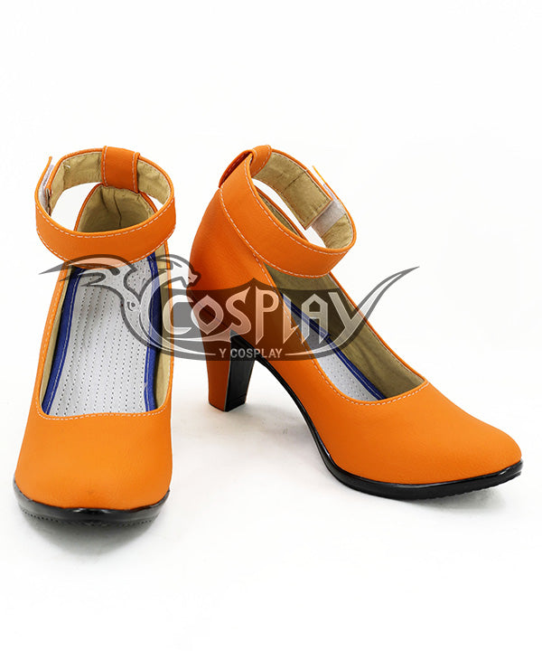 Sailor Moon Minako Aino Sailor Venus Orange Cosplay Shoes