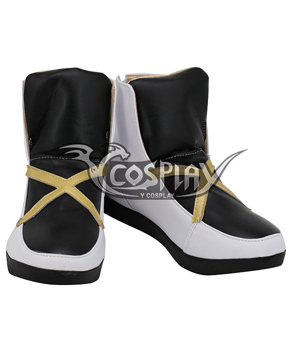Pokemon Pok¨¦mon Sword And Pok¨¦mon Shield Leon Black White Cosplay Shoes