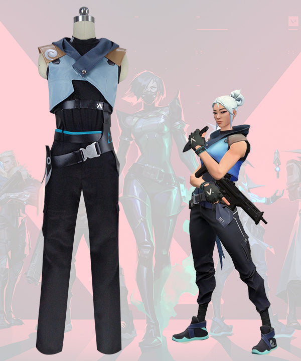 Valorant Jett Cosplay Costume