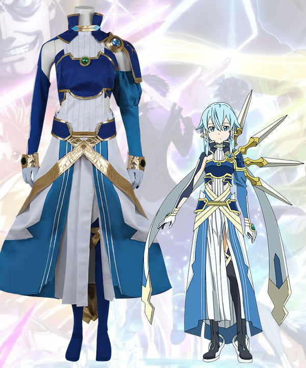Sword Art Online Alicization SAO Asada Shino Sinon Cosplay Costume