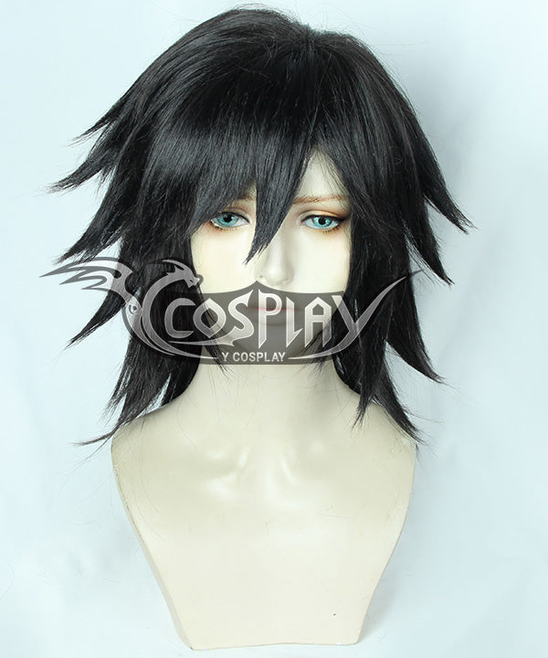 Demon Slayer: Kimetsu No Yaiba Giyuu Tomioka Black Cosplay Wig