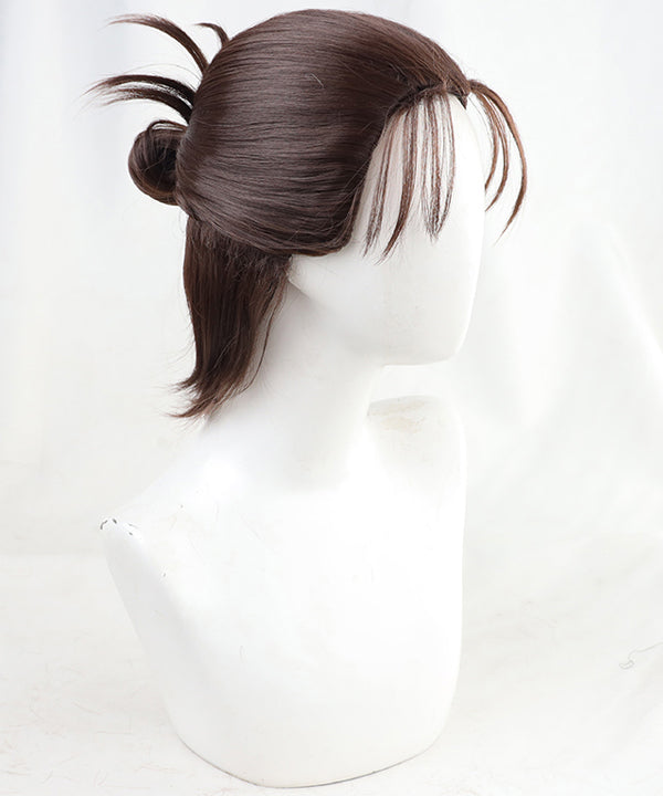 Attack On Titan Final Season Eren Yeager Brown Cosplay Wig