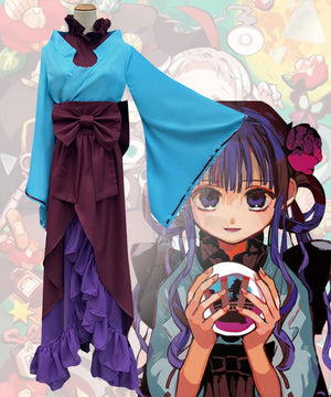 Jibaku Shounen Hanako-Kun Akane Aoi Miko Cosplay Costume